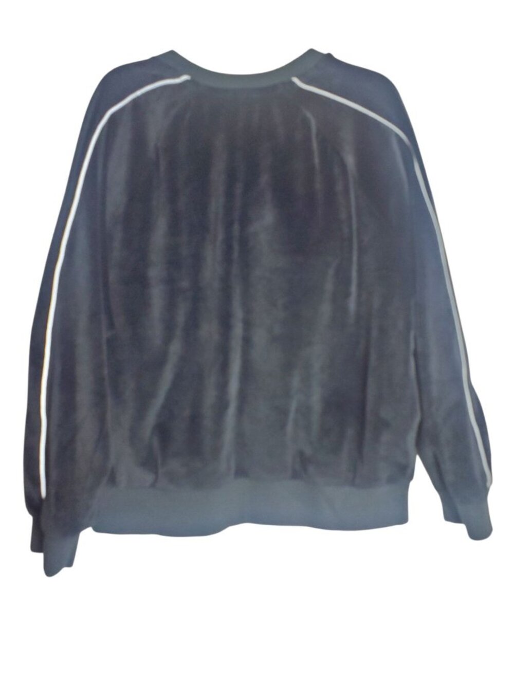 X-Girl Velour Pullover Women Sweatshirt W/Logo Patch Design Black Small - Picture 5 of 13